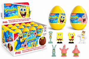 HUEVOS CHOCOLATE BOB ESPONJA 24UDS